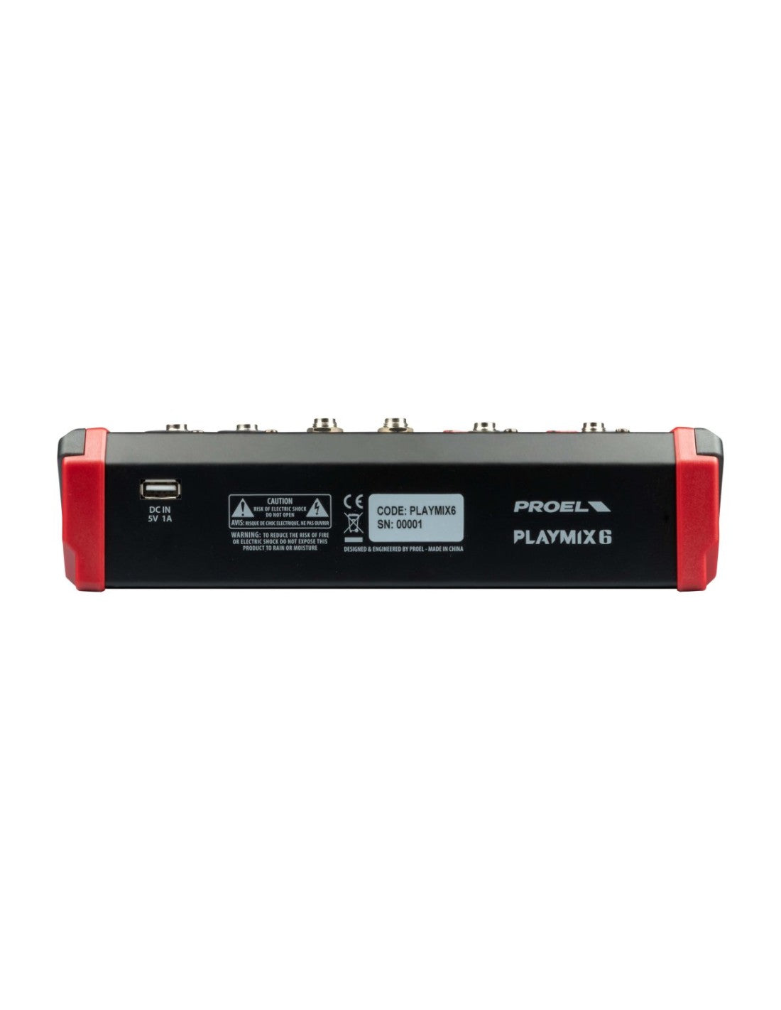 Mezclador analogo Proel Playmix 6