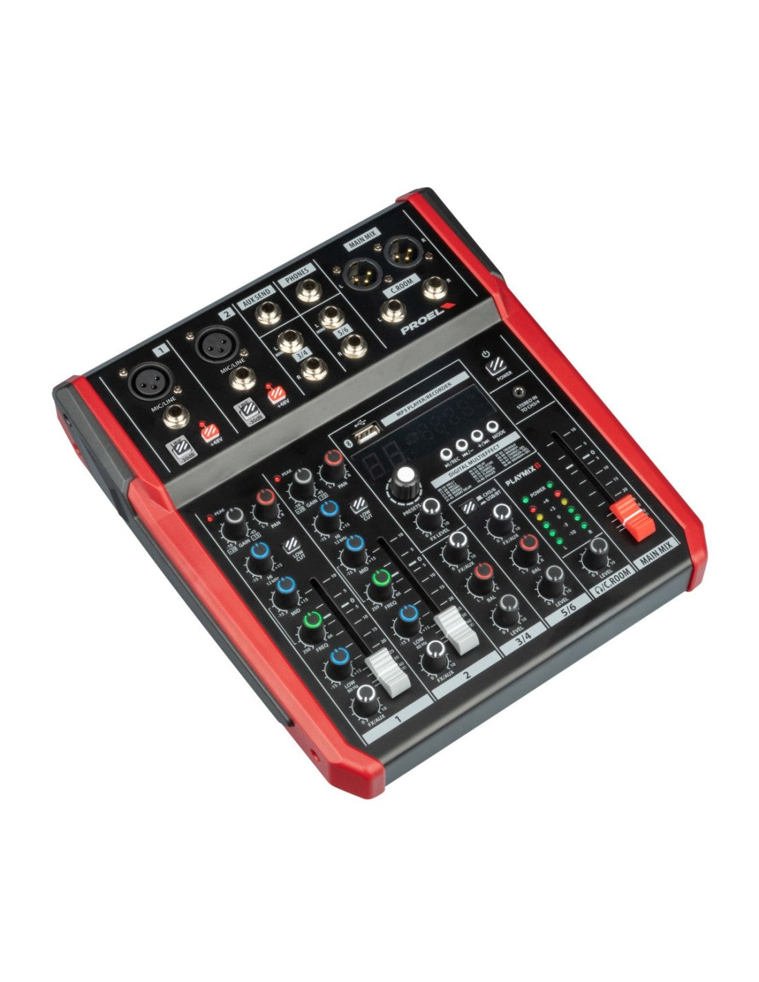 Mezclador analogo Proel Playmix 6