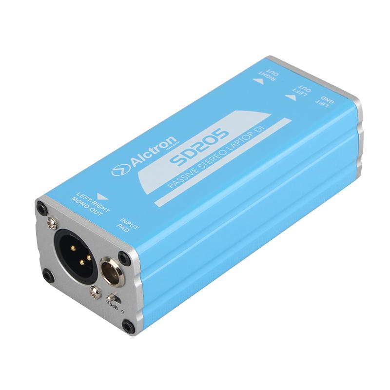 Caja Directa Pasiva Estéreo Alctron SD205 para Laptop y Smartphone