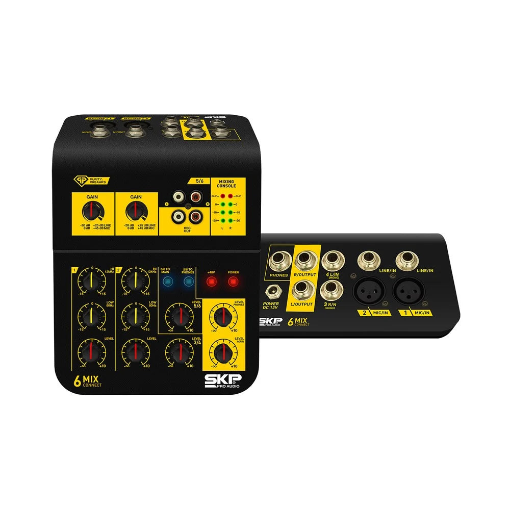 CONSOLA ANALOGA SKP MIXCONNECT 6