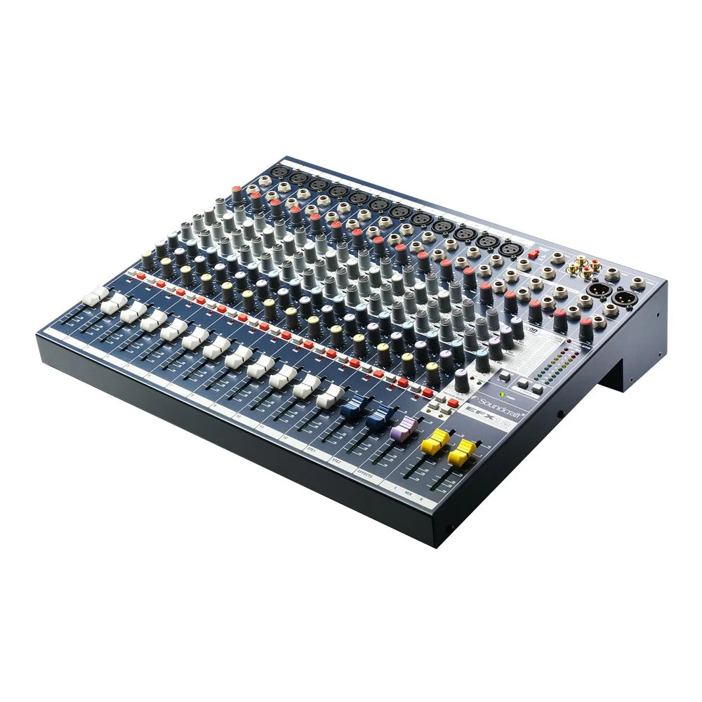 Mixer Soundcraft EFX12 de 12 Canales con Efectos Lexicon – Rincón