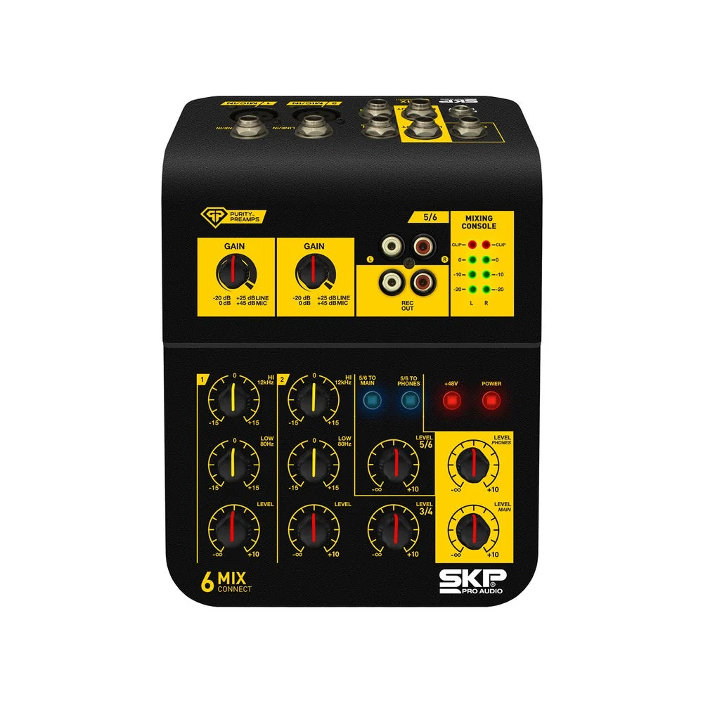 CONSOLA ANALOGA SKP MIXCONNECT 6