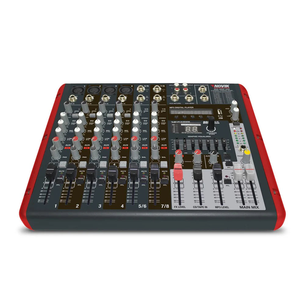 POWER MIXER NOVIK NVK 800P USB