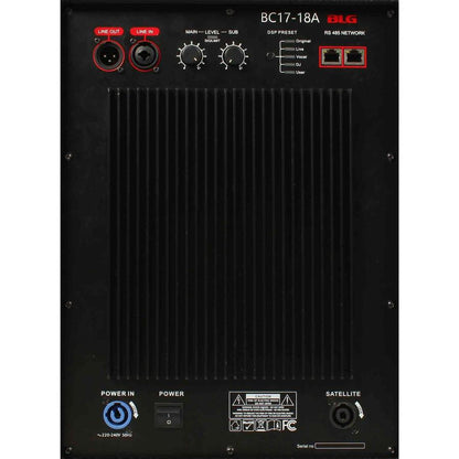 Sistema activo subbajo mas medio agudo BLG BC17-18A