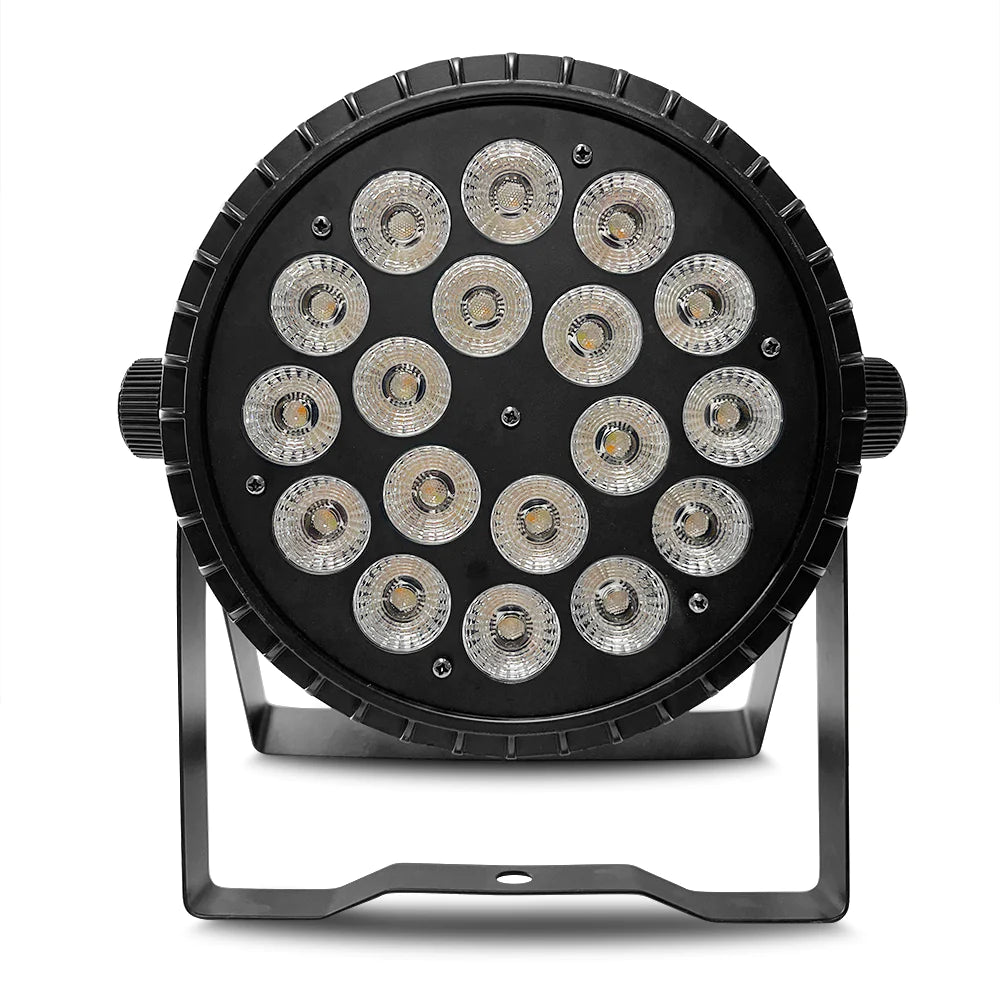 Par LED 18x12W 5 en 1 RGBW+A