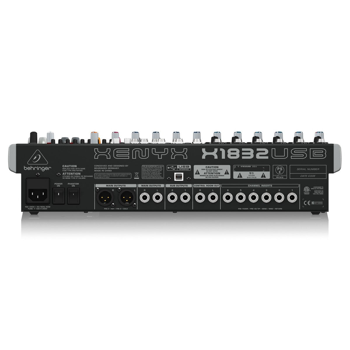 XENYX X1832USB MIXER BEHRINGER