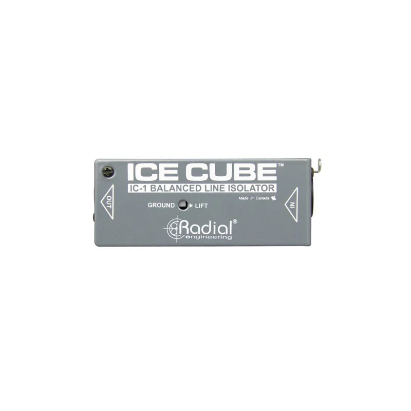 AISLADOR DE NIVEL DE LÍNEA BALANCEADA ICECUBE RADIAL IC-1