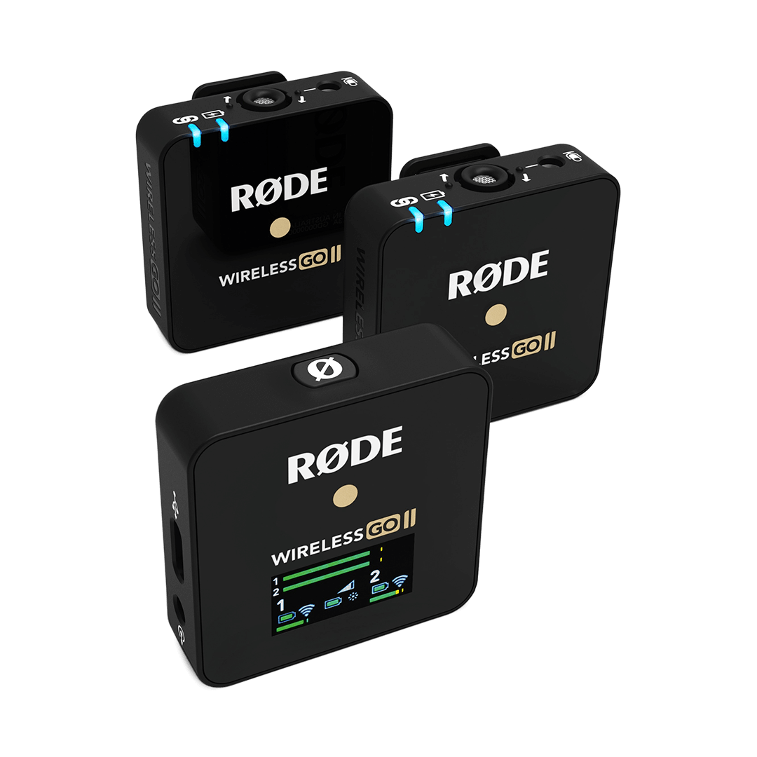 RODE WIRELESS GO II- MICROFONO INALÁMBRICO ULTRACOMPACTO