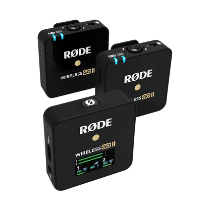 RODE WIRELESS GO II- MICROFONO INALÁMBRICO ULTRACOMPACTO