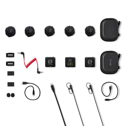 RODE WIRELESS PRO MICROFONO INALAMBRICO CON 2 TX