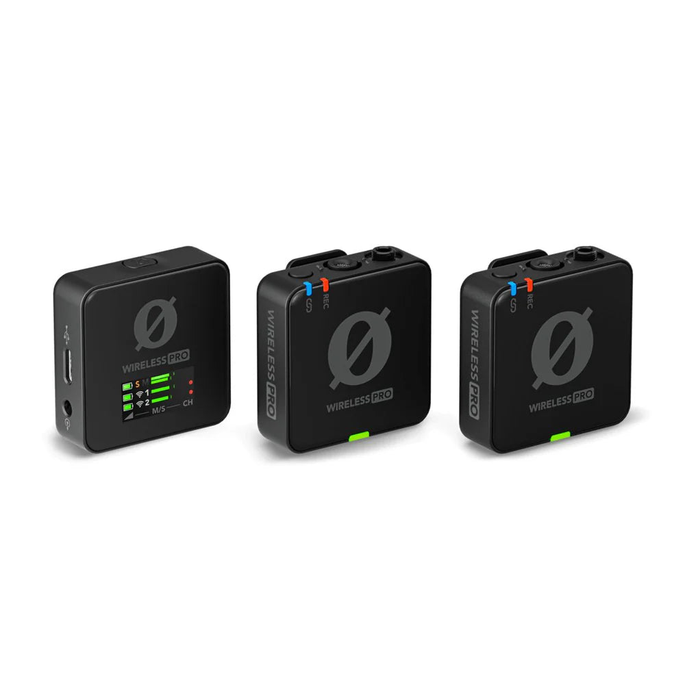 RODE WIRELESS PRO MICROFONO INALAMBRICO CON 2 TX