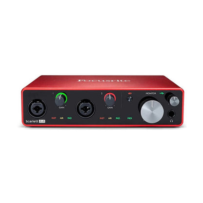 INTERFAZ DE AUDIO SCARLETT 4I4 3ER GEN FOCUSRITE