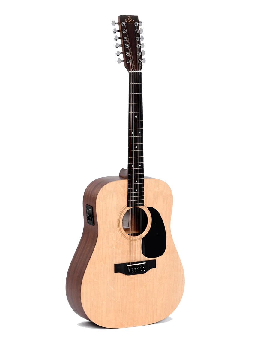 Sigma® DM12E Guitarra Electroacústica 12 Cuerdas Dreadnought
