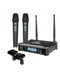 Sistema Inalámbrico Mano Doble UHF 600 Pro SKP Audio