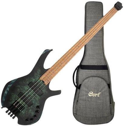 Bajo Eléctrico Headless Cort Space 4 SDG Star Dust Green